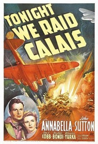 Tonight We Raid Calais (1943) - poster