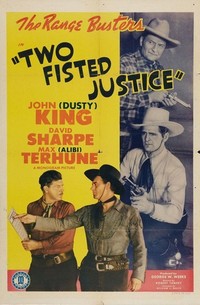 Two Fisted Justice (1943) - poster