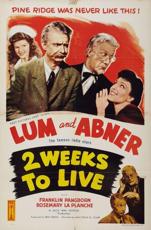 Two Weeks to Live (1943) - poster