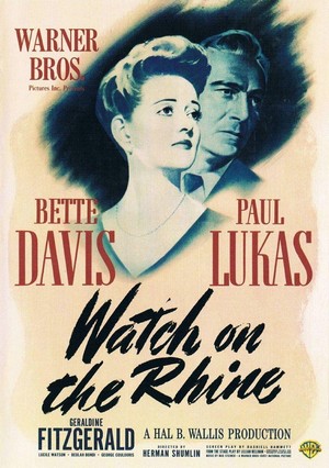 Watch on the Rhine (1943) - poster
