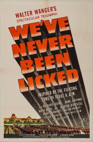 We've Never Been Licked (1943) - poster