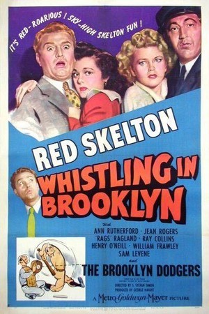 Whistling in Brooklyn (1943) - poster