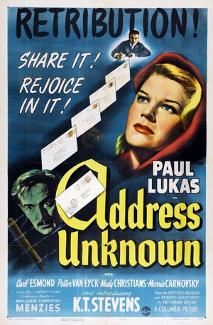 Address Unknown (1944) - poster