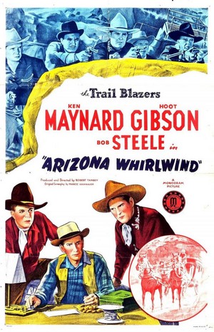 Arizona Whirlwind (1944) - poster