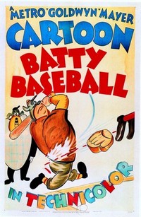 Batty Baseball (1944) - poster