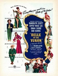 Belle of the Yukon (1944) - poster