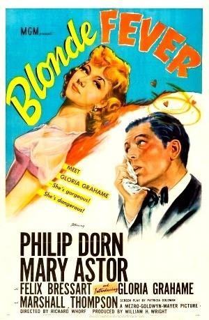 Blonde Fever (1944) - poster