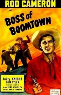 Boss of Boomtown (1944) - poster