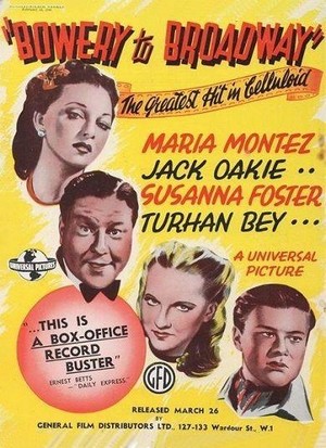 Bowery to Broadway (1944) - poster