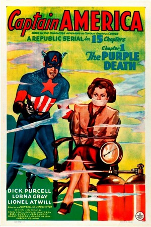 Captain America (1944) - poster
