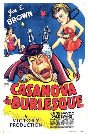 Casanova in Burlesque (1944) - poster
