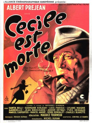 Cécile Est Morte (1944) - poster