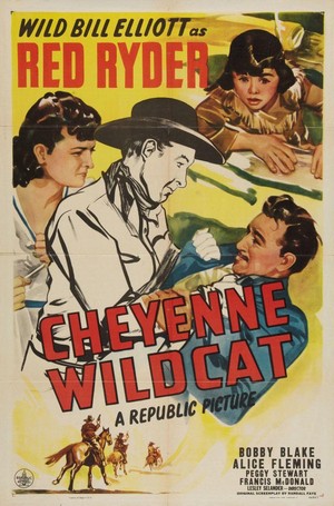 Cheyenne Wildcat (1944) - poster