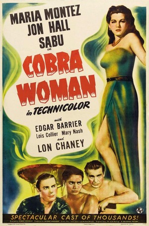 Cobra Woman (1944) - poster