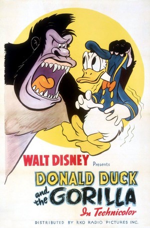 Donald Duck and the Gorilla (1944) - poster