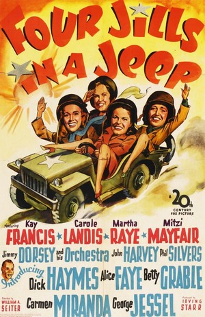 Four Jills in a Jeep (1944) - poster