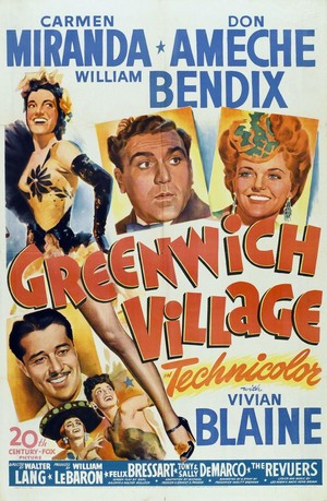 Greenwich Village (1944) - poster