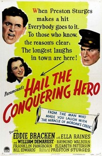 Hail the Conquering Hero (1944) - poster