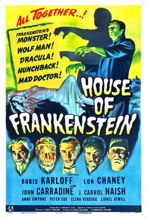 House of Frankenstein (1944) - poster