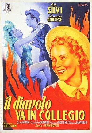 Il Diavolo Va in Collegio (1944) - poster