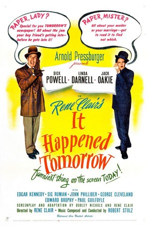 It Happened Tomorrow (1944) - poster