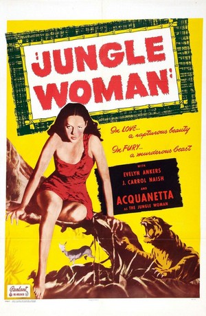 Jungle Woman (1944) - poster
