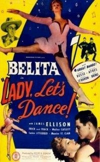 Lady, Let's Dance (1944) - poster