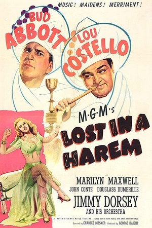 Lost in a Harem (1944) - poster