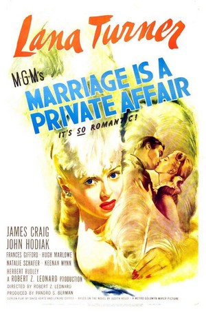 Marriage Is a Private Affair (1944) - poster