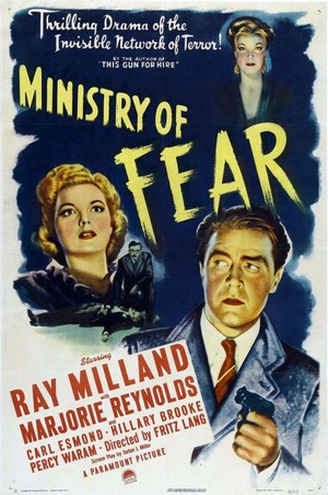 Ministry of Fear (1944) - poster