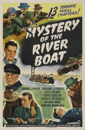 Mystery of the River Boat (1944) - poster