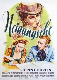 Neigungsehe (1944) - poster