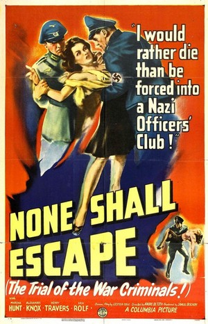 None Shall Escape (1944) - poster