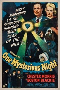 One Mysterious Night (1944) - poster