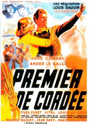 Premier de Cordée (1944) - poster