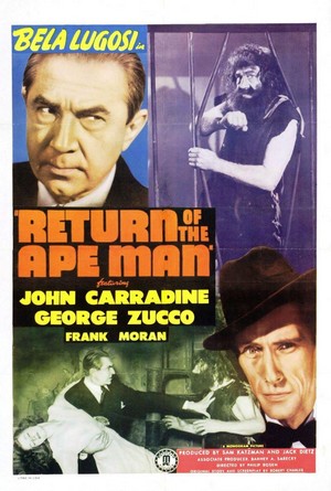 Return of the Ape Man (1944) - poster