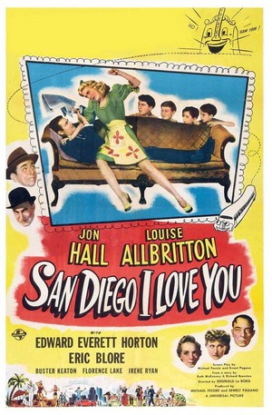 San Diego I Love You (1944) - poster