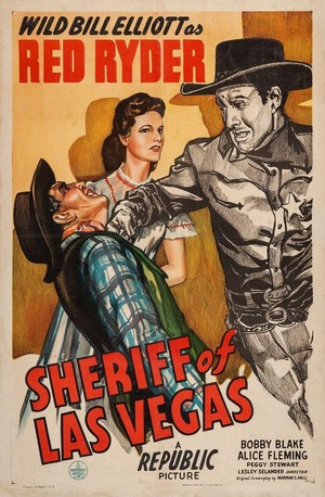 Sheriff of Las Vegas (1944) - poster