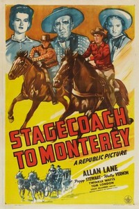 Stagecoach to Monterey (1944) - poster