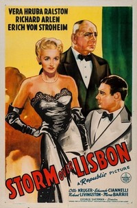 Storm over Lisbon (1944) - poster