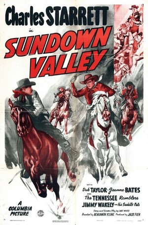 Sundown Valley (1944) - poster