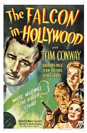 The Falcon in Hollywood (1944) - poster