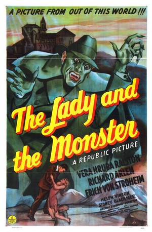 The Lady and the Monster (1944) - poster