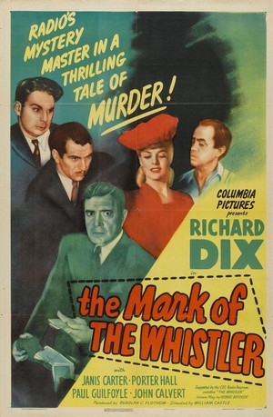 The Mark of the Whistler (1944) - poster