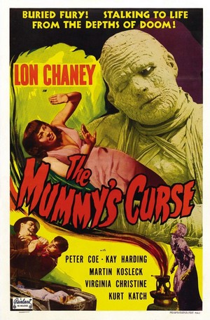 The Mummy's Curse (1944) - poster
