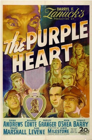 The Purple Heart (1944) - poster