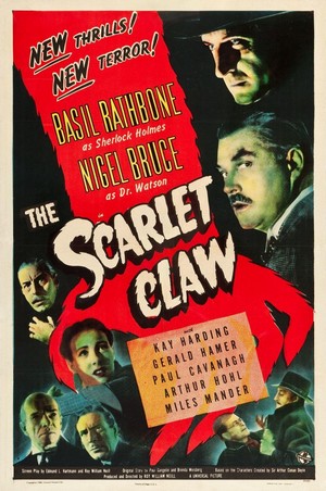 The Scarlet Claw (1944) - poster