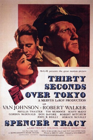 Thirty Seconds over Tokyo (1944) - poster