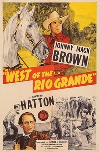 West of the Rio Grande (1944) - poster
