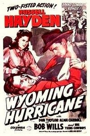 Wyoming Hurricane (1944) - poster